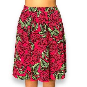 LuLaRoe- Floral Mini Skirt- Women’s Small